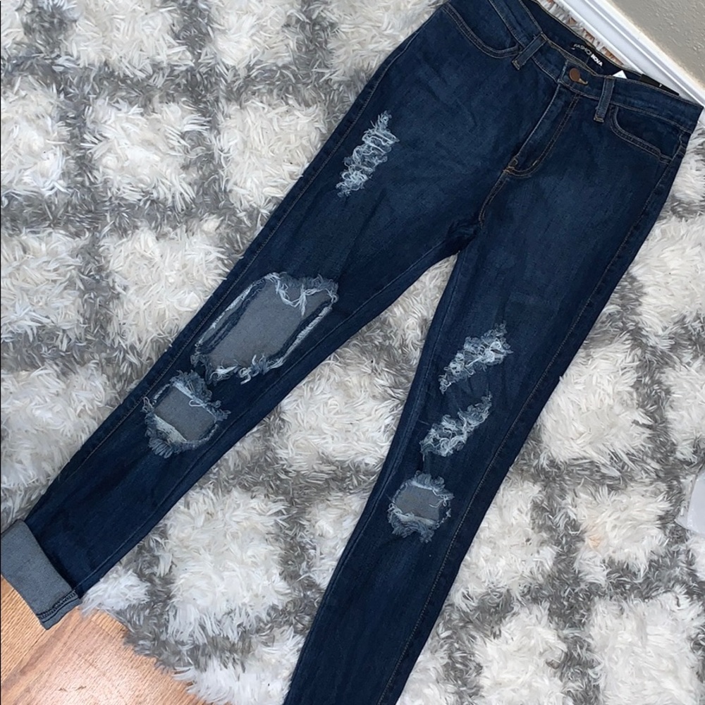 Fashion nova beach bum jeans